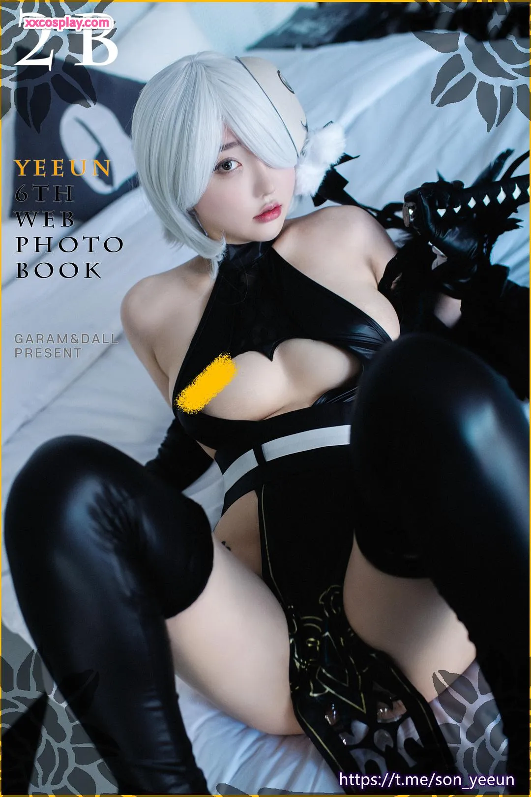 Son Ye-Eun's Seductive 2B Cosplay (BLUECAKE)
